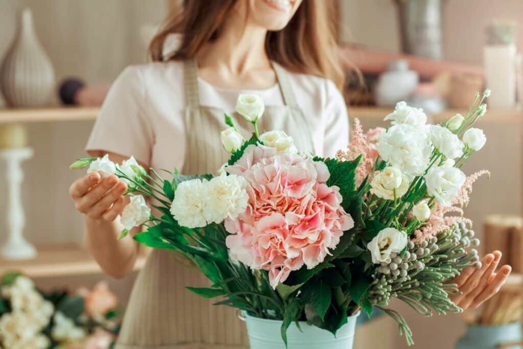 biologische bloemen